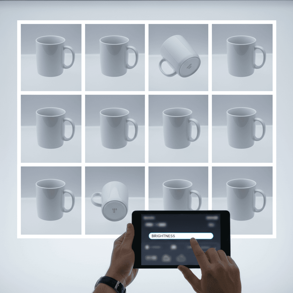 Standardized product images for marketplace requirements