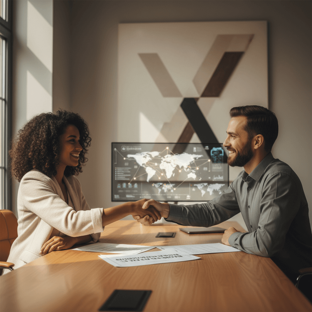 Marketplace operator and supplier partnership handshake