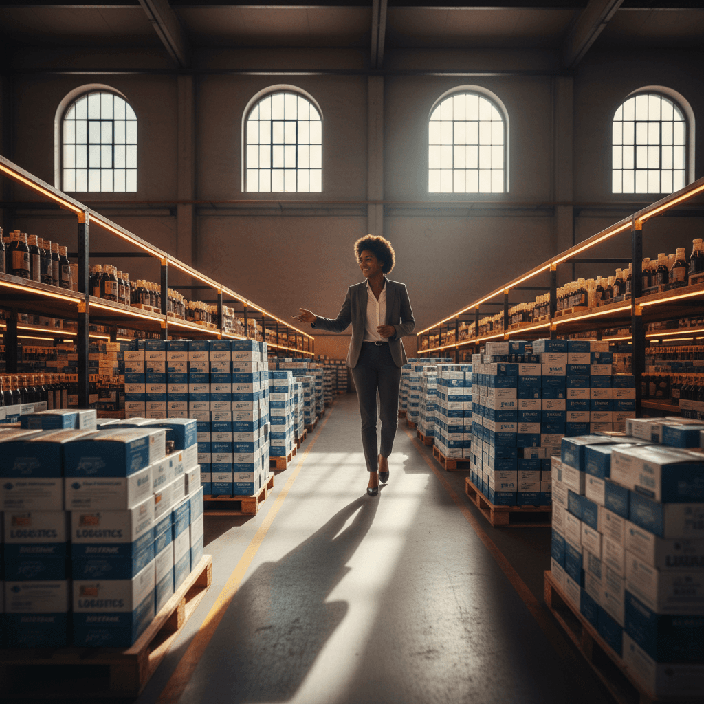 European supplier facility showing inventory and operational readiness