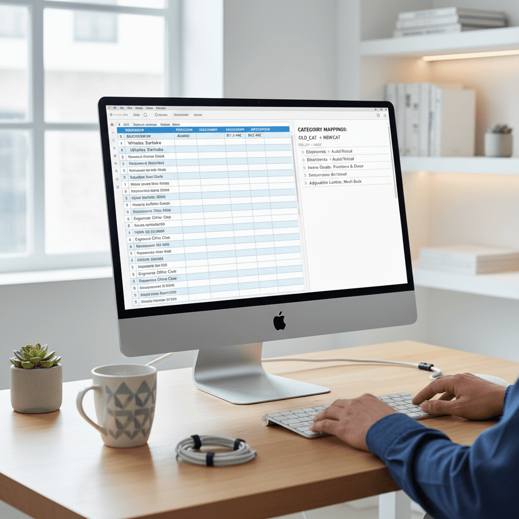 Product data structure and digital preparation process